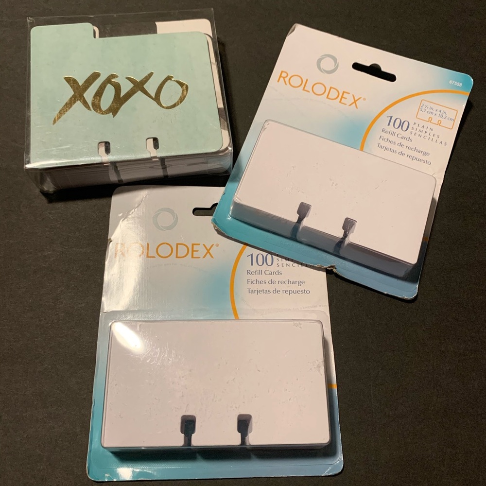 Refill Cards